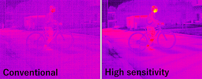 NEC DEVELOPS NEW HIGHLY SENSITIVE UNCOOLED INFRARED IMAGE SENSOR